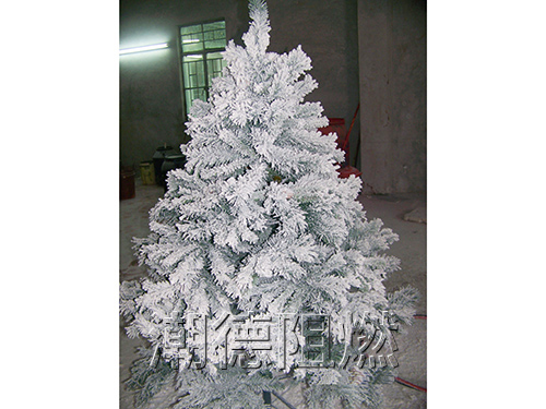 圣诞树雪花阻燃植绒胶...
